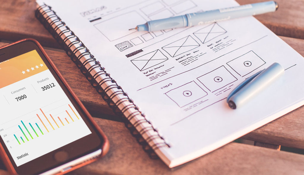 How to create a wireframe for Mobile App Development and Web App Development