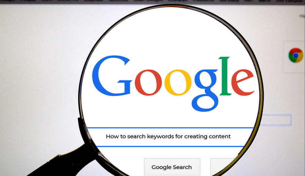 How to search keywords for creating content?