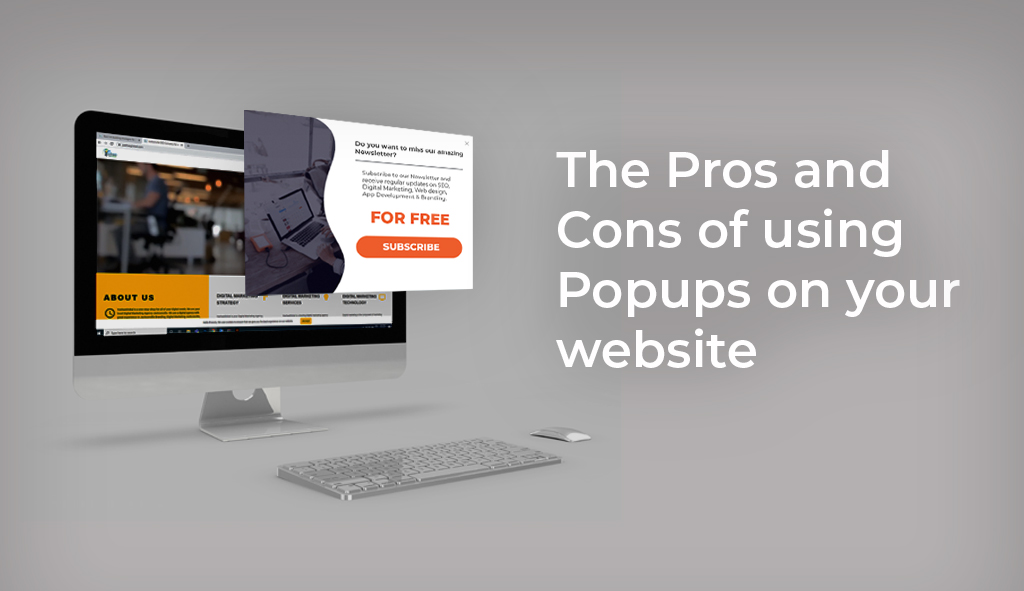 pros and cons of using popups on your website