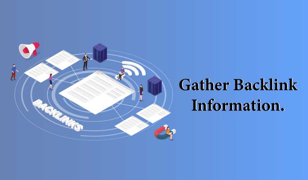 Gather backlink information