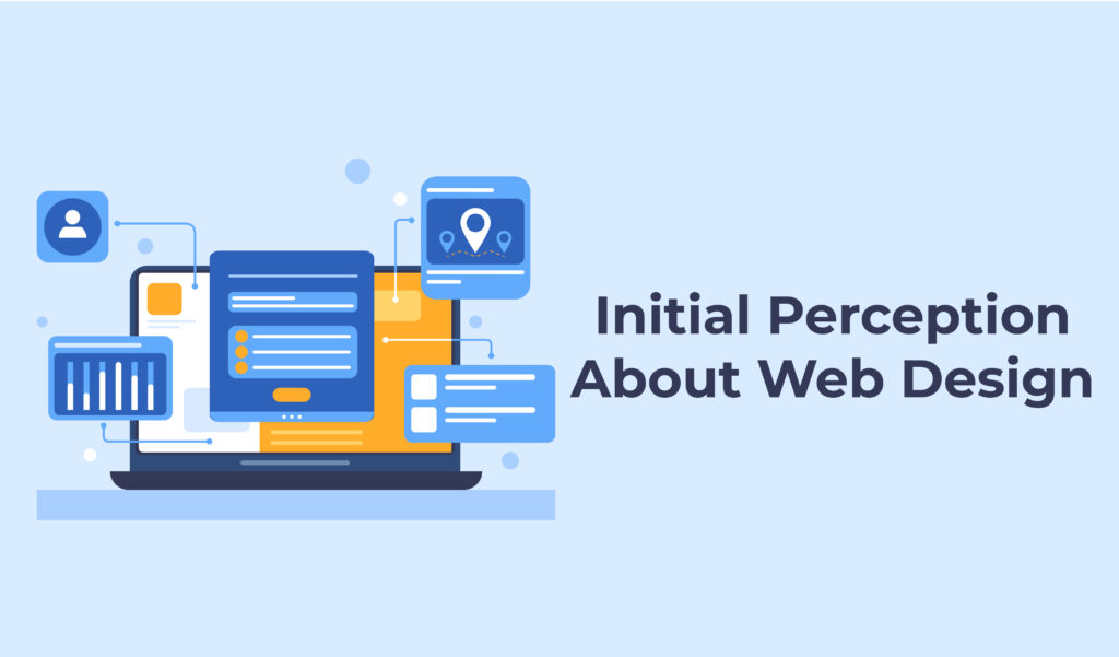 Initial perception about web design