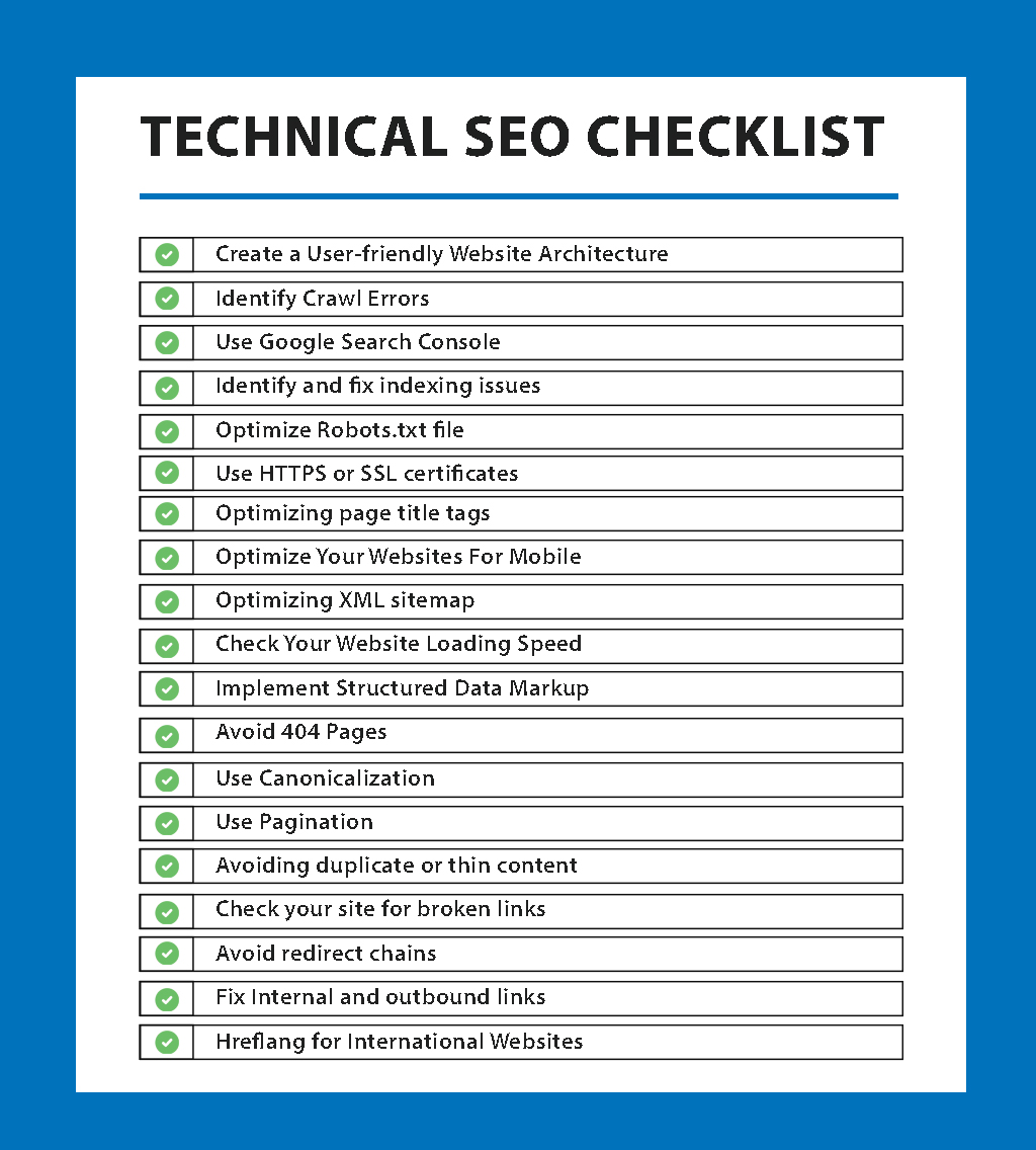 Technical SEO Checklist | How to do a Technical SEO Audit