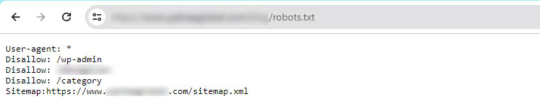 robots.txt file